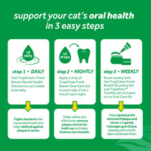 TropiClean Fresh Breath Oral Care Clean Teeth Gel for Cats 59ml