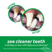 TropiClean Fresh Breath Oral Care Clean Teeth Peanut Butter Gel 59ml