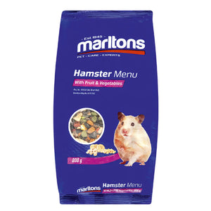 Marltons Hamster Fruit & Vegetables  800 g (10 Packets)