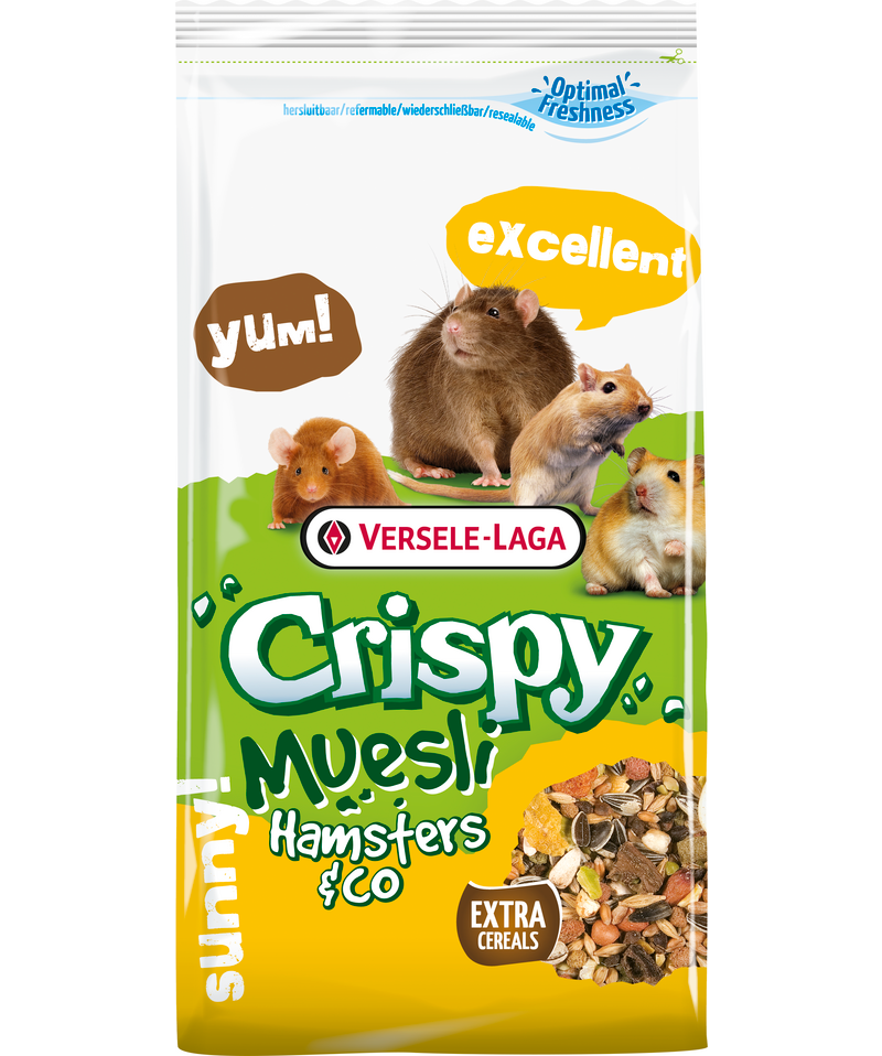 Versele-Laga Crispy Muesli – Hamsters & Co (Hamster Crispy) 1kg