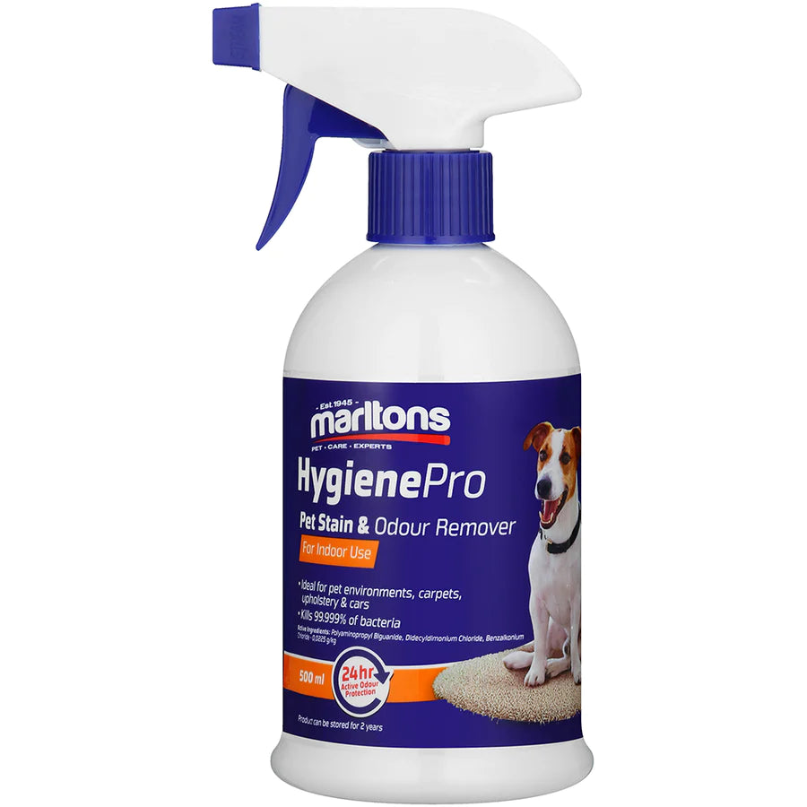 Marltons HygienePro Pet Stain And Odour Remover ( 6 x 500ml)