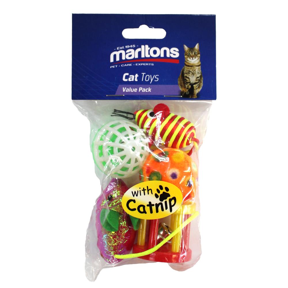 Marltons Value Pack cat Toys - Medium
