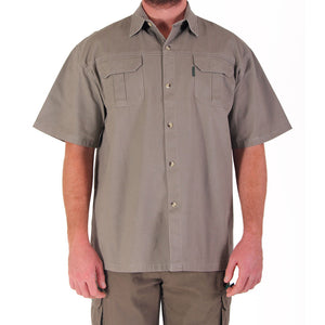 Plain Bush Shirt Khaki (Prices from)