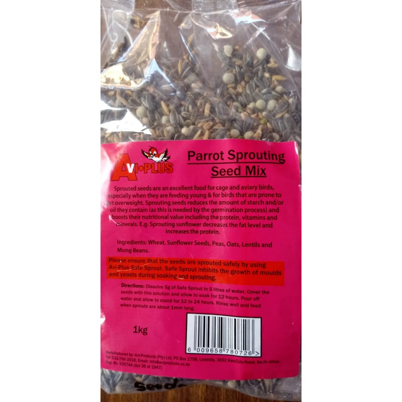 Avi-Plus Parrot Sprouting Seed Mix 5kg