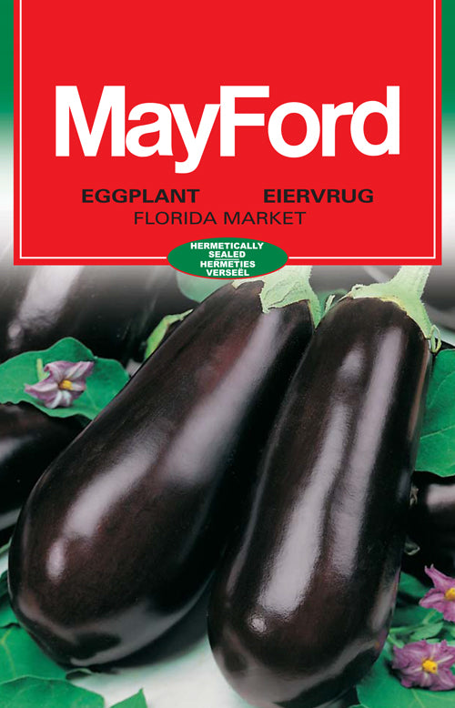 Florida Market Oval - Purple/Black Eggplant Seeds (Prices From)