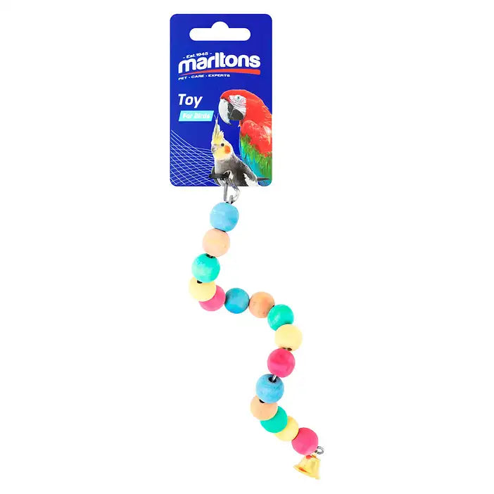 Marltons Cheese Curl Bird Toy
