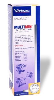 Virbac Multimin® + Se + Cu + Cr Cattle (Prices from)