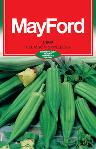 Clemson Spineless Okra Seeds (Prices From)