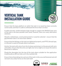 Eco Water Tank 1000lt (Vertical) (Colours)