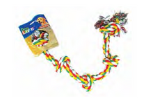 5 Knot Monster Rope Toy