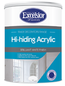 Excelsior Trade Decorators Hi-Hiding Acrylic White (Prices from)