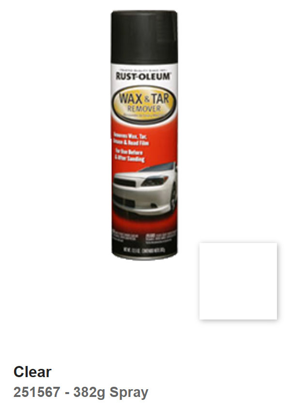Rust-Oleum® Automotive Wax & Tar Remover