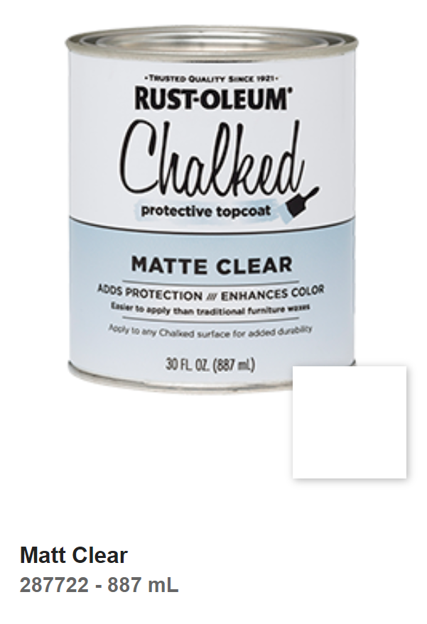 Rust-Oleum® Chalked Protective Top Coat