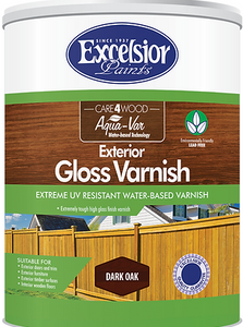 Excelsior Aqua-Var Exterior Gloss Varnish (Prices From)
