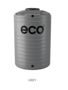 Eco Water Tank 1500lt (Vertical) (Colours)