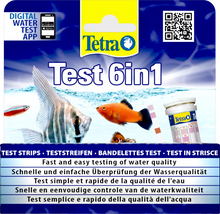 Tetra Aquarium Test Strip  6in1 (25 Strips)