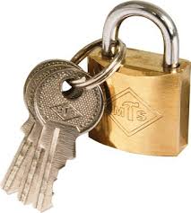 Padlock  MTS Brass Plated (Prices from)